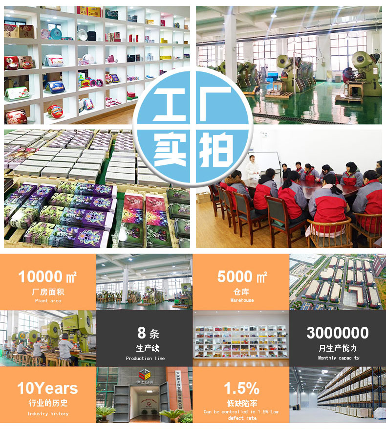 正方形馬口鐵盒鐵罐 食品鐵盒定制包裝